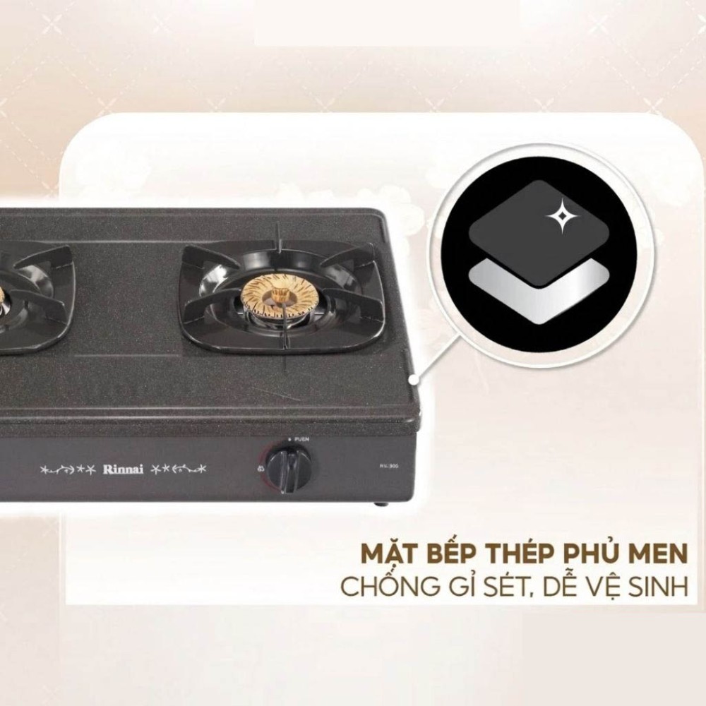 Bếp gas đôi Rinnai RV-365(G)N - Hàng chính hãng