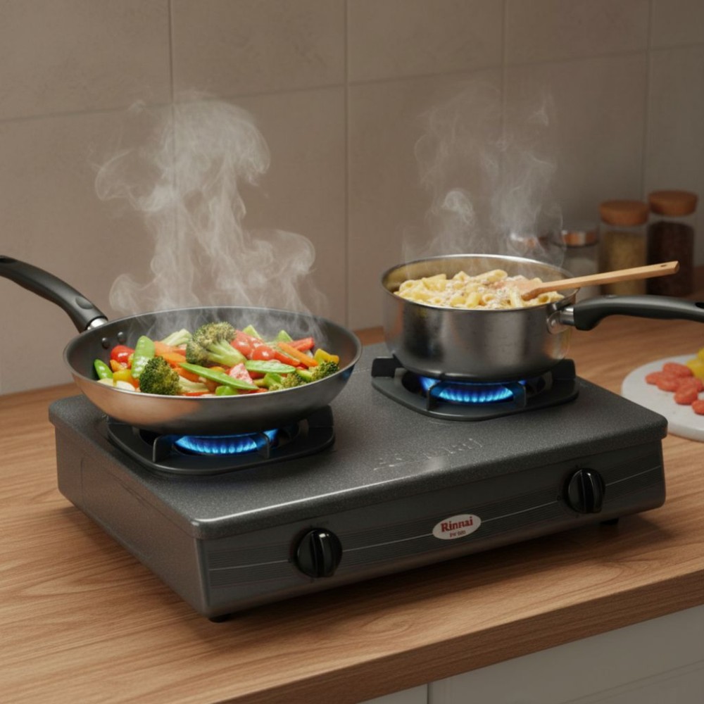 Bếp gas dương Rinnai RV-360GM(N) - Hàng chính hãng