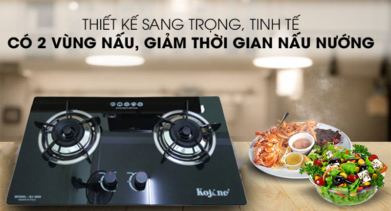 Bếp gas âm Kojine KJ-3658 - Hàng chính hãng
