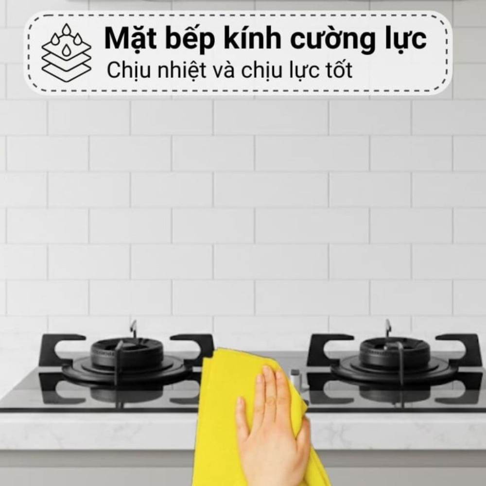 Bếp gas âm Rinnai RVB-732G(SG) - Hàng chính hãng