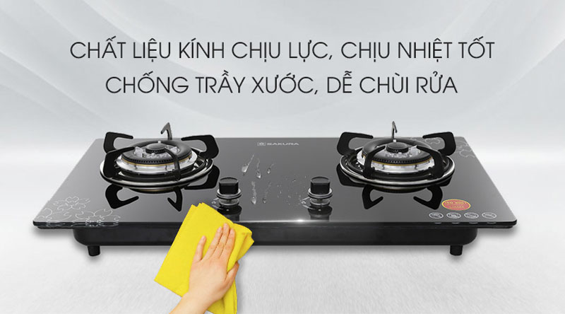 Bếp ga âm Sakura SV-2577GB - Hàng chính hãng