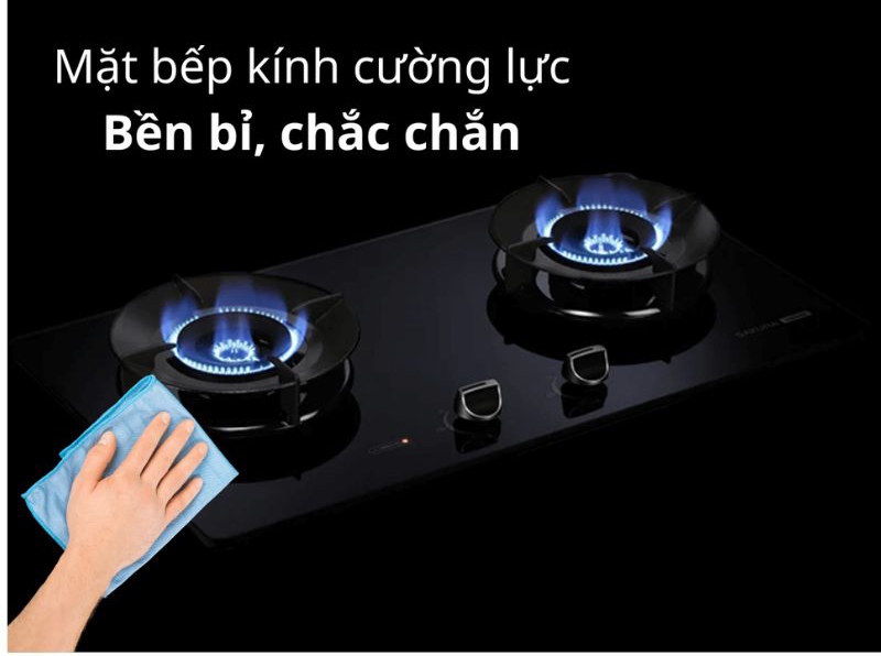 Bếp gas âm Sakura G2923AG - Hàng chính hãng
