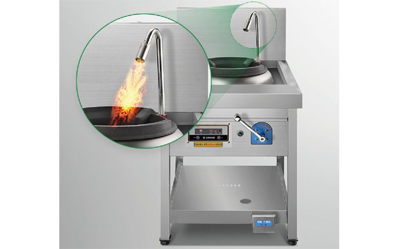 Bếp gas công nghiệp Grand Woosung GWS-D650P - Hàng chính hãng