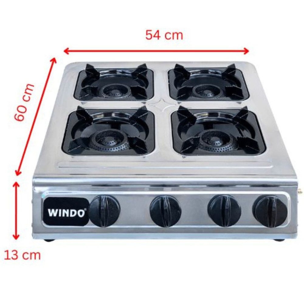 Bếp gas công nghiệp thấp áp Windo 414  - Hàng chính hãng