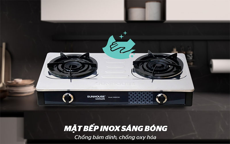 Bếp gas đôi Sunhouse Mama MMB0981 - Hàng chính hãng