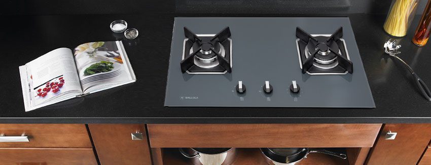 Bếp gas đôi âm kính Malloca AS 9602DG - Hàng chính hãng