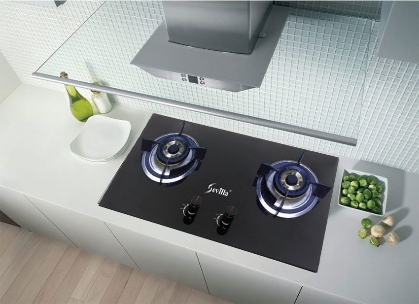 Bếp gas đôi âm kính Sevilla SV-101 - Hàng chính hãng