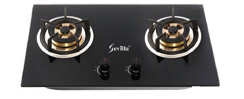 Bếp gas đôi âm kính Sevilla SV-502 - Hàng chính hãng