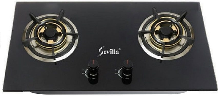 Bếp gas đôi âm kính Sevilla SV-718 - Hàng chính hãng