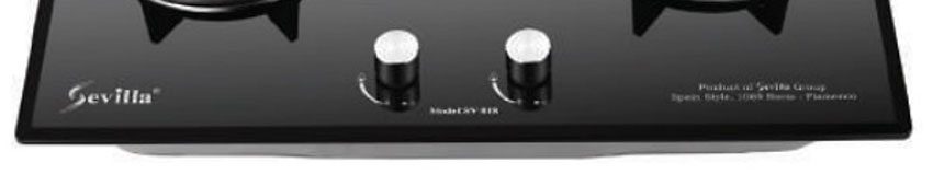 Bếp gas đôi âm kính Sevilla SV-818 - Hàng chính hãng