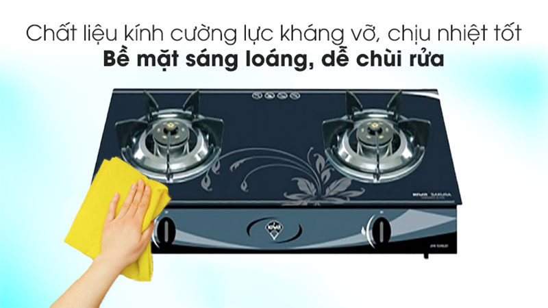Bếp gas đôi dương Kiwa KW-692G - Hàng chính hãng