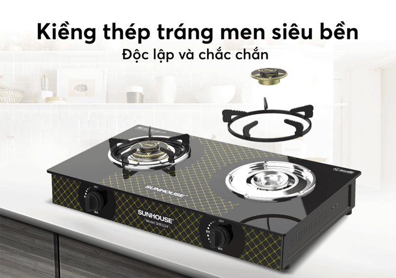 Bếp gas dương Sunhouse SHB3224 - Hàng chính hãng