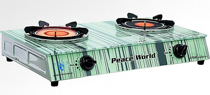 Bếp gas hồng ngoại Peace World PW-277HNH.B - Hàng chính hãng