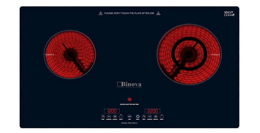 Bếp hồng ngoại Binova BI-2266-C - Hàng chính hãng