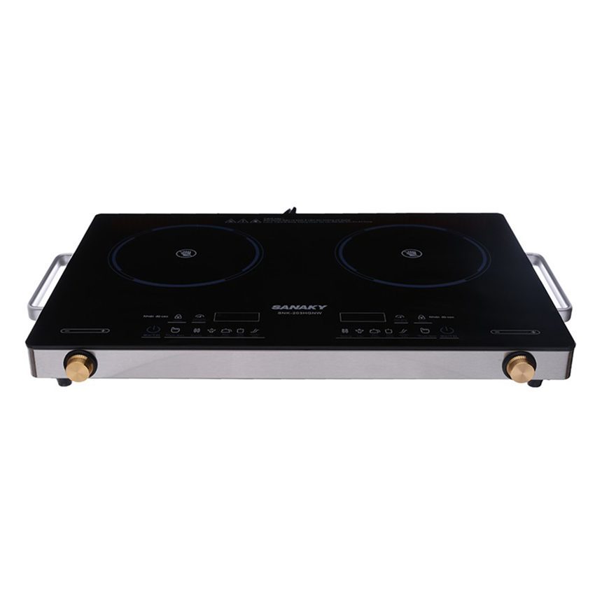 Bếp hồng ngoại đôi Sanaky SNK-203HGNW - Hàng chính hãng