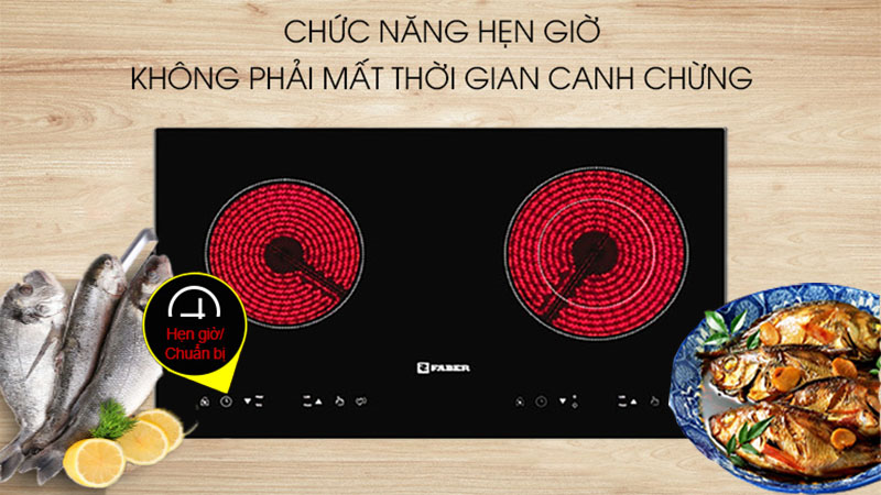 Bếp hồng ngoại đôi Faber FB-2E - Hàng chính hãng