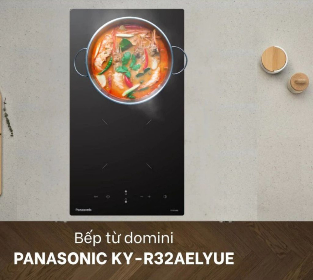 Bếp hồng ngoại 2 vùng nấu Panasonic KY-R32AELYUE - Hàng chính hãng