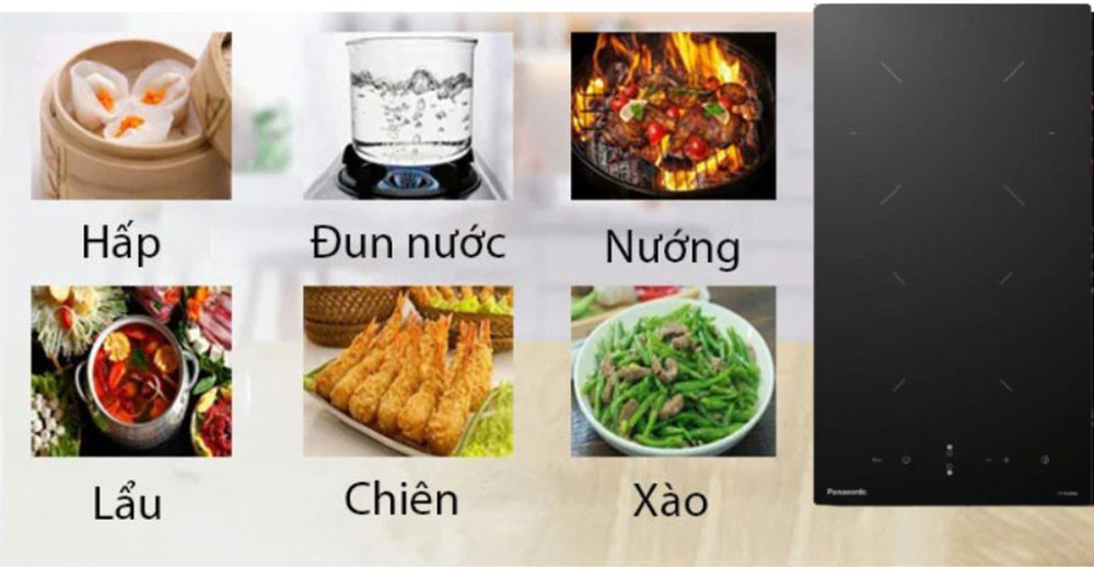Bếp hồng ngoại 2 vùng nấu Panasonic KY-R32AELYUE - Hàng chính hãng