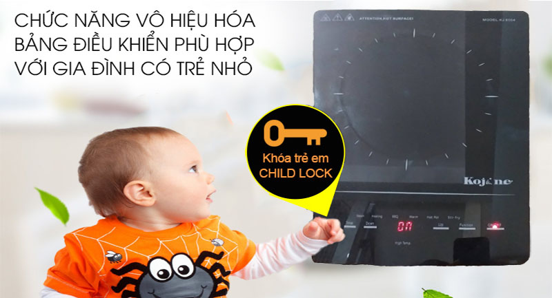 Bếp đơn hồng ngoại Kojine KJ-6004 - Hàng chính hãng
