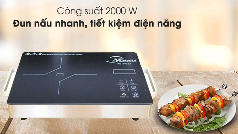 Bếp hồng ngoại đơn NK Media MD-SV222 - Hàng chính hãng