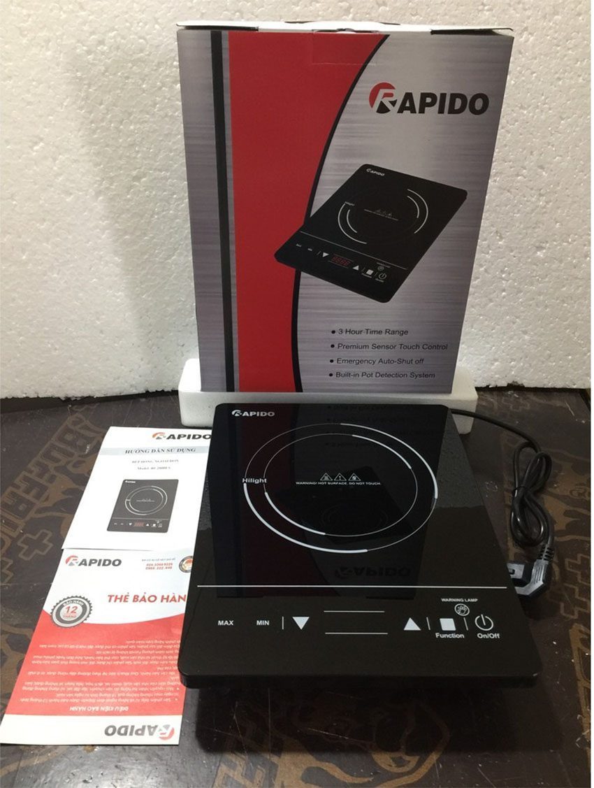 Bếp hồng ngoại đơn Rapido RC2000ES - Hàng chính hãng