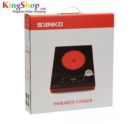 Bếp hồng ngoại Sanko SI- 718 R - Tiêu chuẩn Châu ÂU - Hàng chính hãng