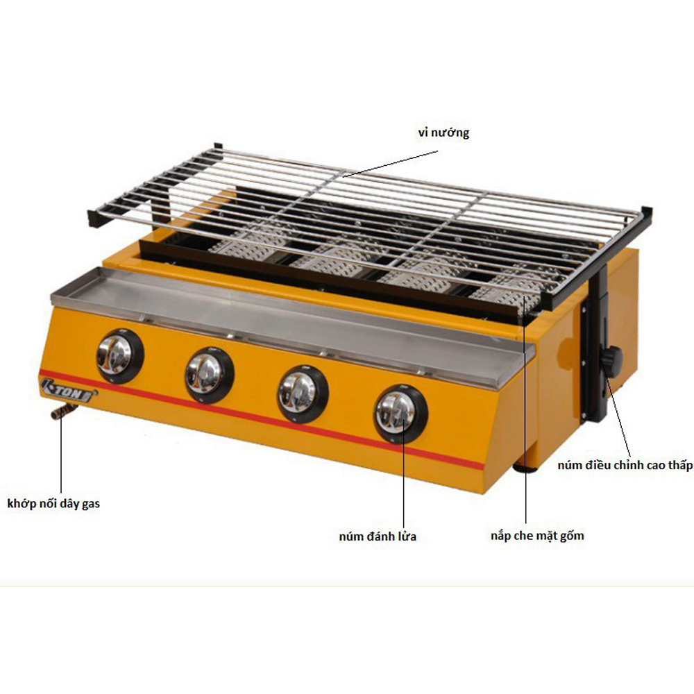 Bếp nướng gas Eton ET-K222 - Hàng chính hãng