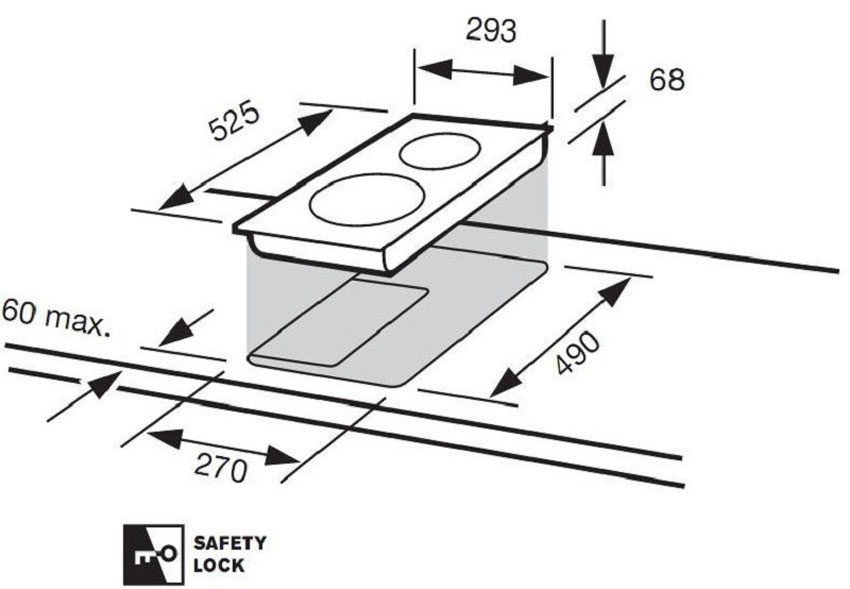 Bếp từ Domino Fagor 3MF-2IAX - Hàng chính hãng