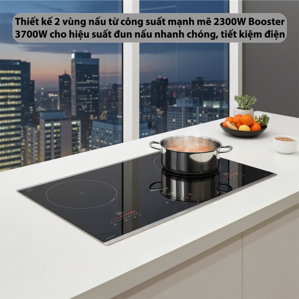 Bếp từ đ&ocirc;i Kaff KF-IH870Z Plus - H&agrave;ng ch&iacute;nh h&atilde;ng