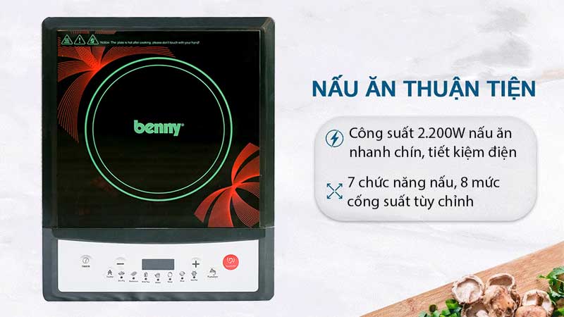 Bếp từ đơn Benny BI-01 - Hàng chính hãng