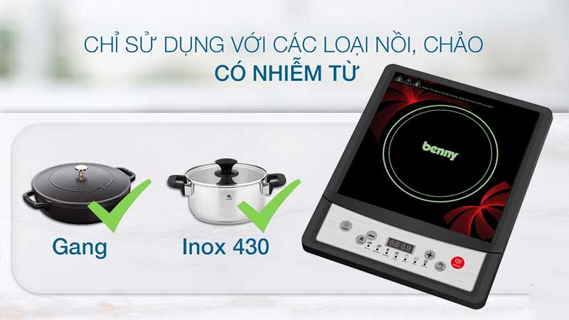 Bếp từ đơn Benny BI-01 - Hàng chính hãng