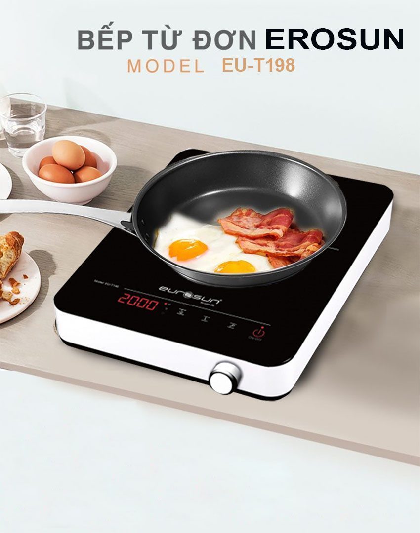 Bếp từ đơn Eurosun EU-T198 - Hàng chính hãng