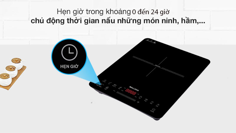 Bếp từ đơn Malloca MCT-K30 - Hàng chính hãng