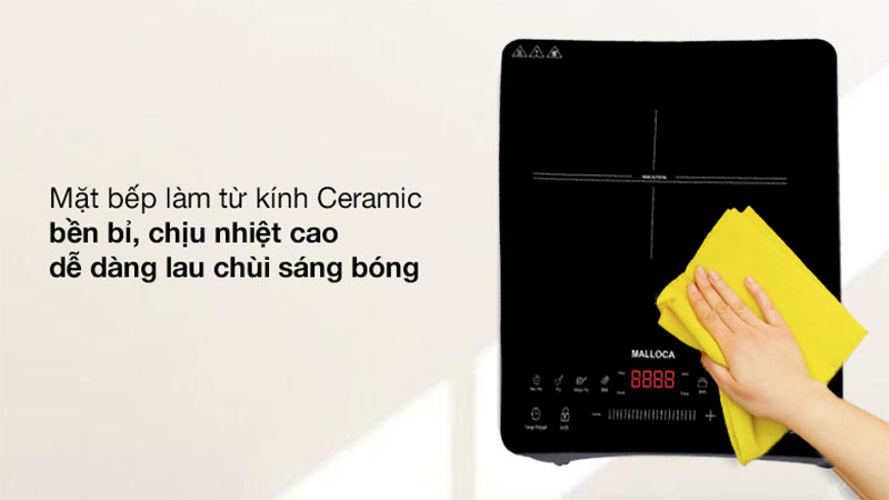 Bếp từ đơn Malloca MCT-K30 - Hàng chính hãng
