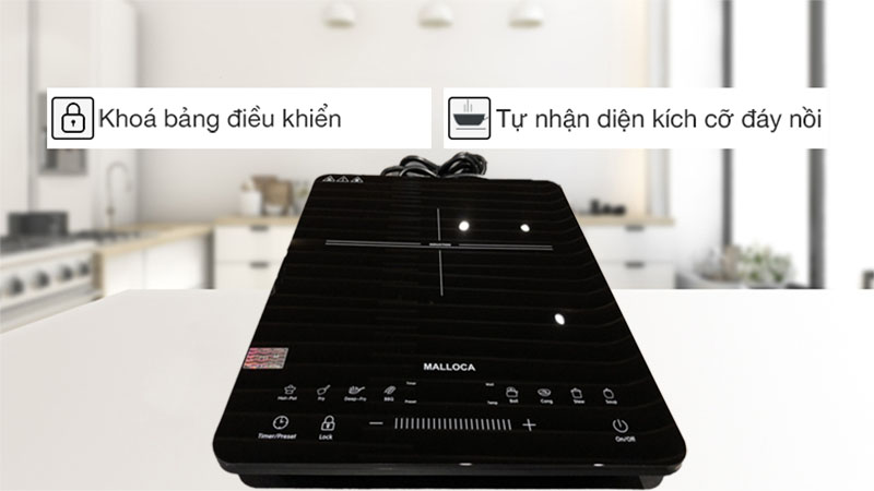 Bếp từ đơn Malloca MCT-K30 - Hàng chính hãng