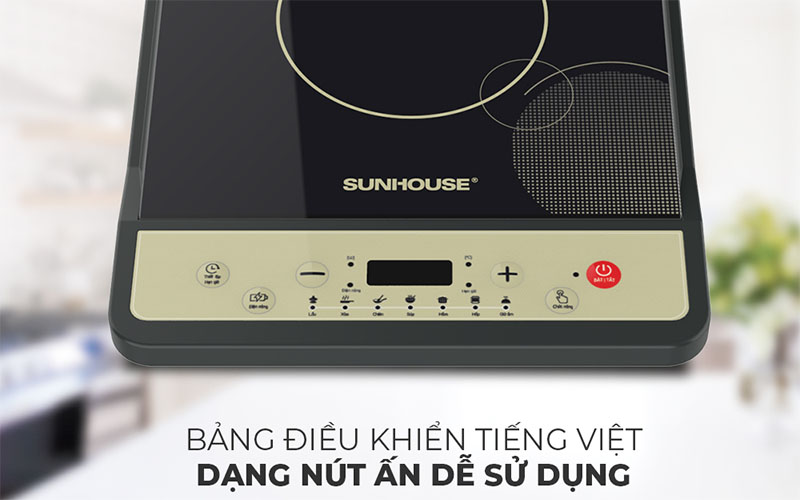 Bếp từ đơn Sunhouse SHD6158 - Hàng chính hãng