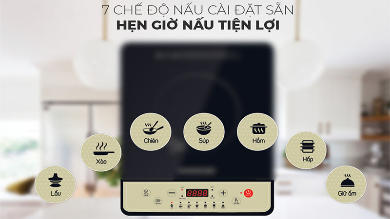 Bếp từ đơn Sunhouse SHD6158 - Hàng chính hãng