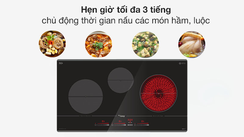 Bếp từ kết hợp hồng ngoại Canzy CZ-970-PLUS - Hàng chính hãng