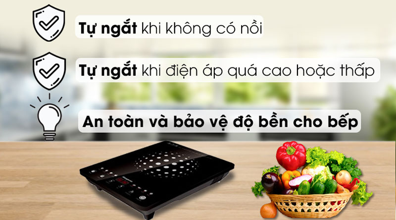 Bếp điện từ đơn Kangaroo KG18IH1 - Hàng chính hãng