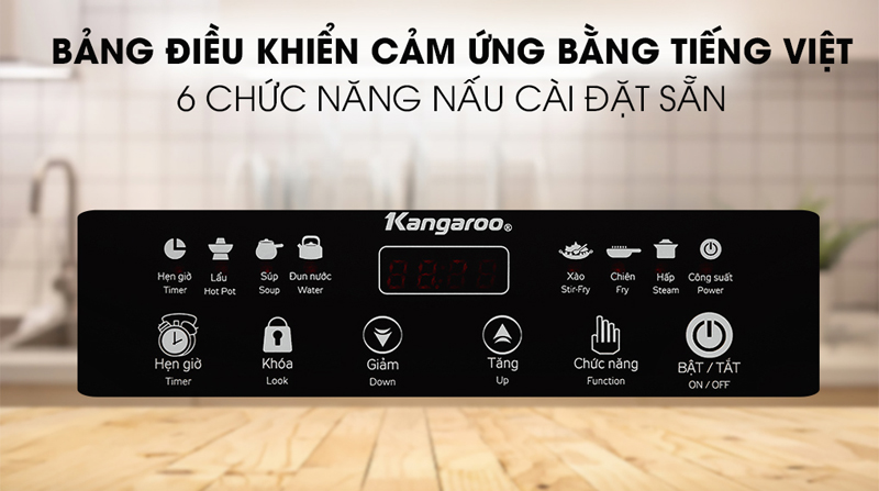 Bếp điện từ đơn Kangaroo KG18IH1 - Hàng chính hãng