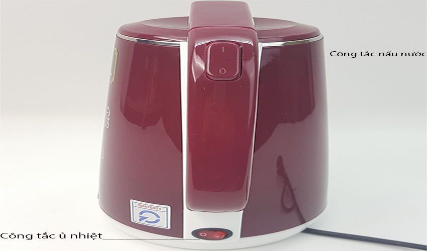 Bình đun siêu tốc ủ giữ nhiệt Matika MTK-24 - Hàng chính hãng