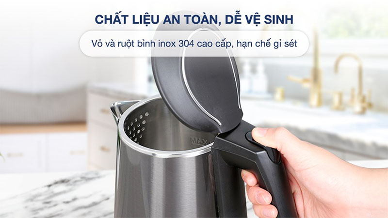 Bình đun nước siêu tốc Elmich KEE-1785 - Hàng chính hãng