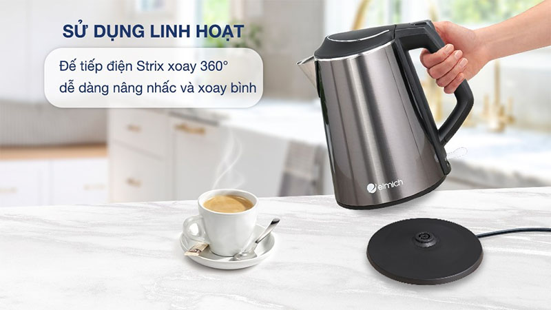 Bình đun nước siêu tốc Elmich KEE-1785 - Hàng chính hãng