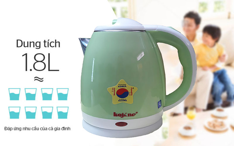 Bình đun nước siêu tốc Kojine KJ-2181A  - Hàng chính hãng