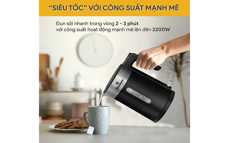 Bình đun siêu tốc BlueStone KTB-3418 - Hàng chính hãng