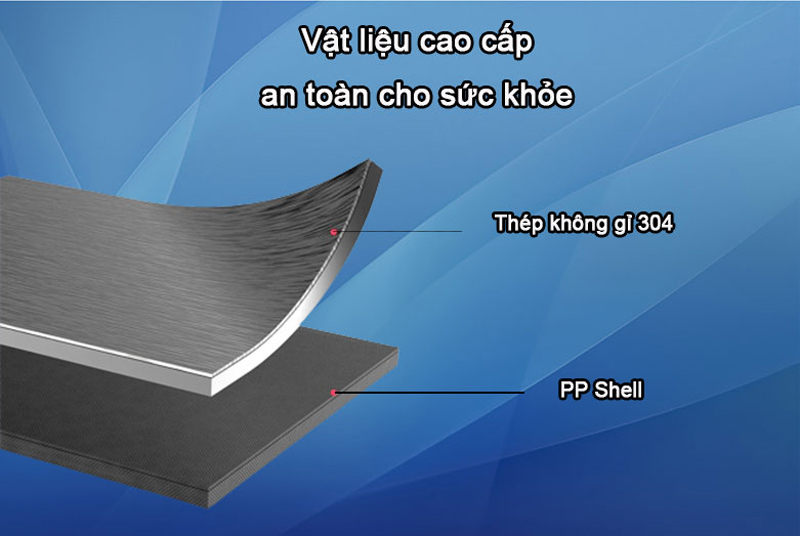 Bình đun nước kèm giữ nhiệt Deerma DR035S - Hàng chính hãng