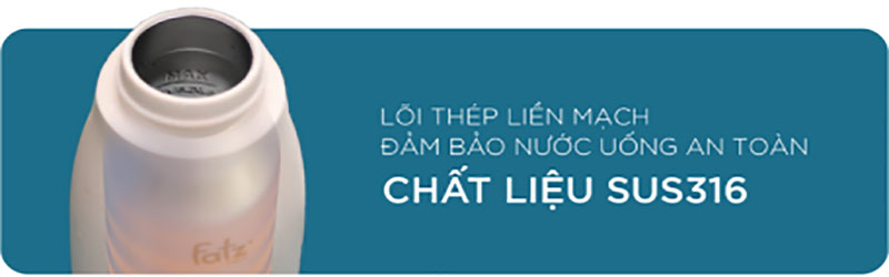 Bình đun và hâm nước pha sữa cầm tay Smart 3 Fatzbaby FB3621FD - Hàng chính hãng