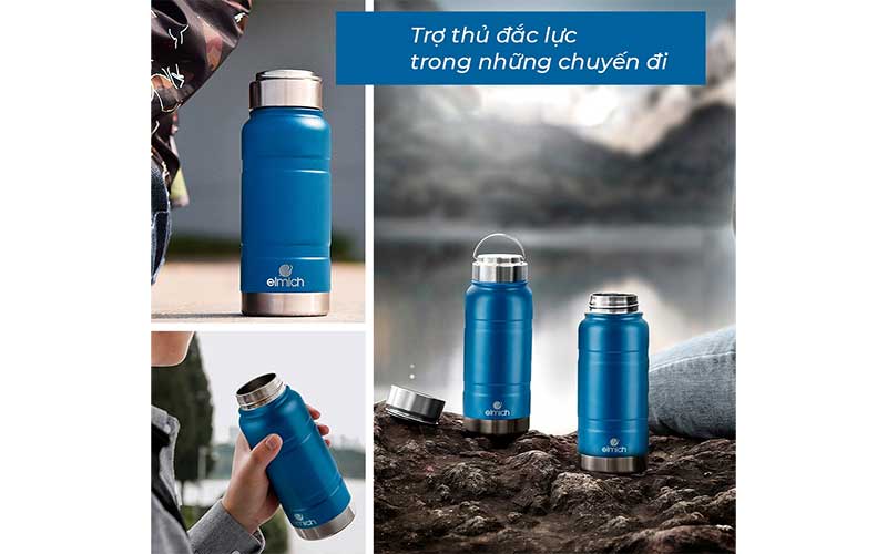 Bình giữ nhiệt Inox Elmich EL8014 - Hàng chính hãng