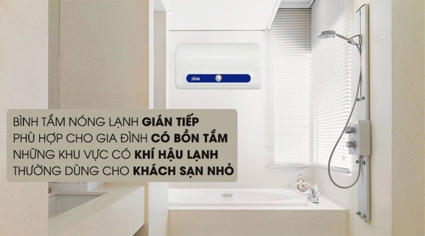 Bình nước nóng chống cặn, chống giật Ferroli QQEvo AE 50L  - Hàng chính hãng