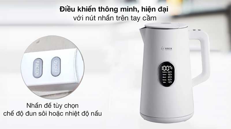 Bình siêu tốc Arber AST1.5A - Hàng chính hãng